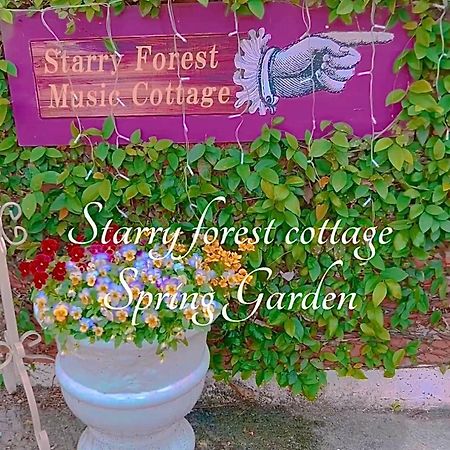 Cats,Piano & Starry Sky Resort Garden -Starry Forest Cottage Okinawa- Onna Exterior foto
